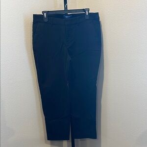Old Navy Black Harper Chinos Mid rise.